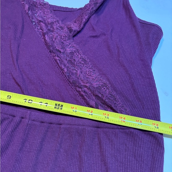 Torrid Super Soft Lace Purple Babydoll sleepwear lingerie - Picture 5 of 7